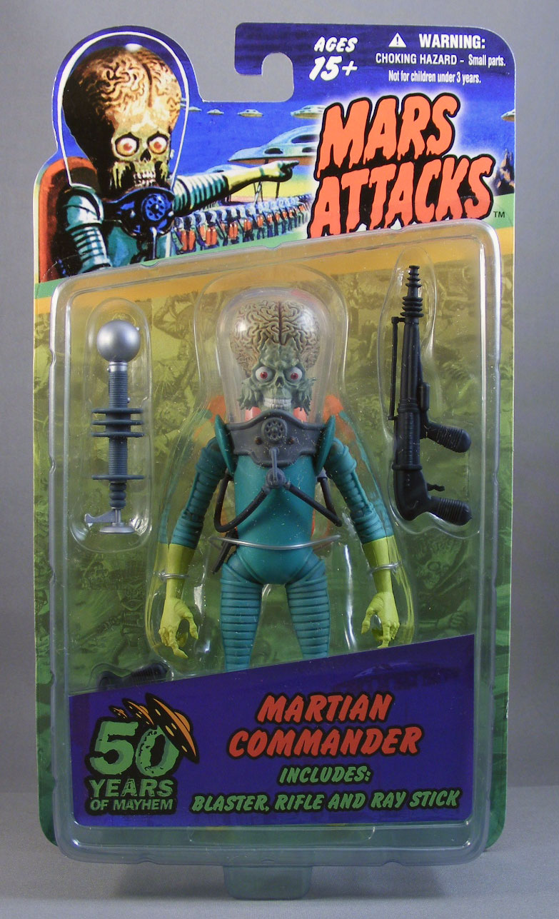 Mars Attacks Action Figure Martian Commander 15cm