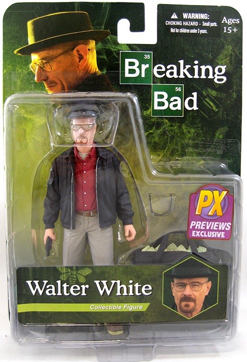 Breaking Bad Heisenberg / walter White Px Exclusive Red Shirt Figurine 15cm