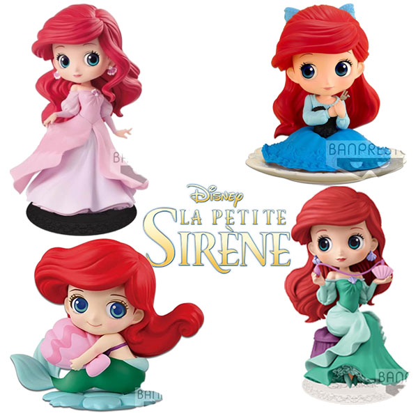  Disney Q Posket Ariel Collection Pack