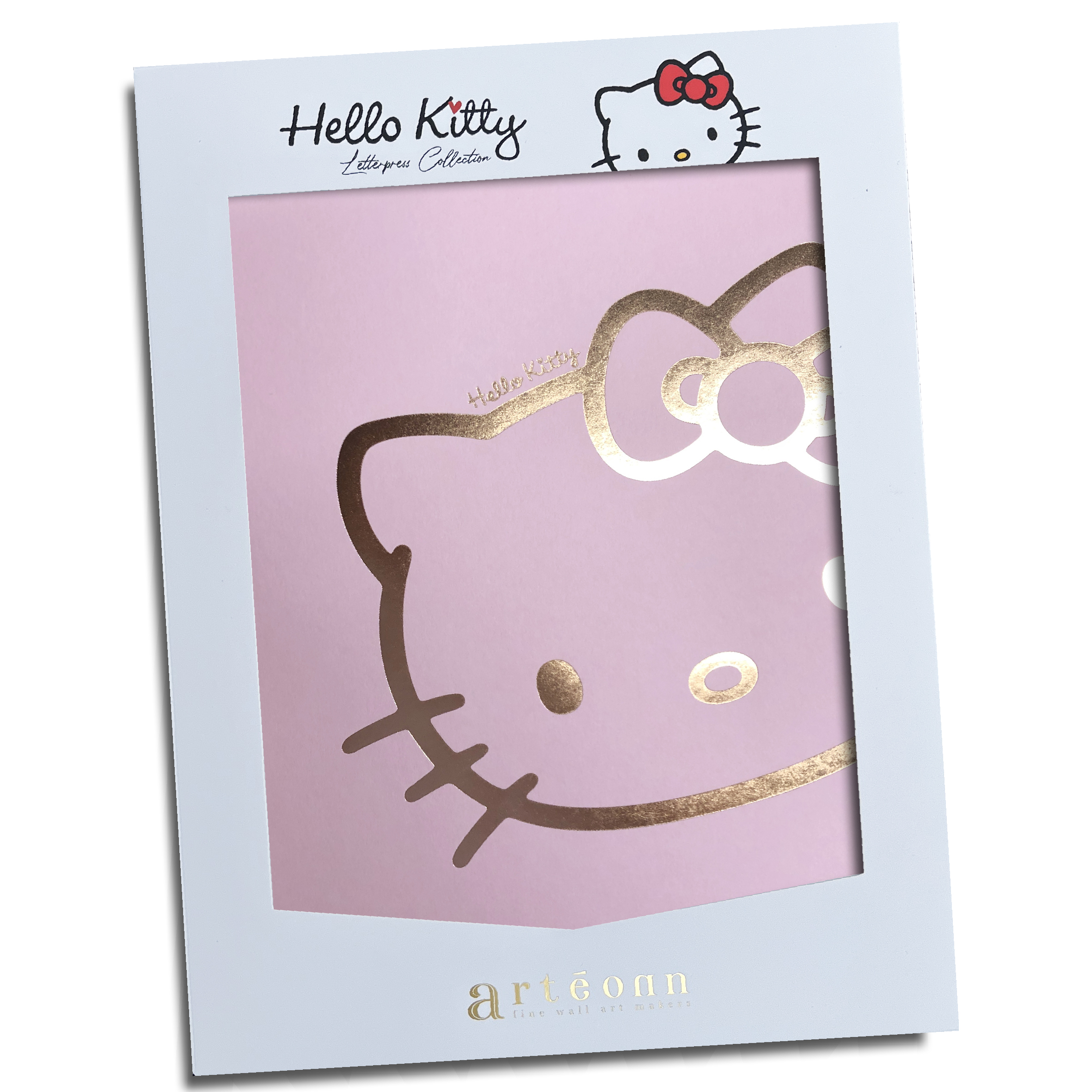 Hello Kitty Artprint Arteonn Cut HK Letterpress 21X30cm