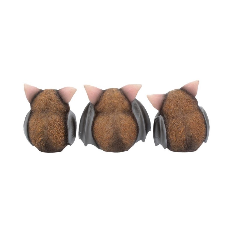 Three Wise Bats 8,5Cm