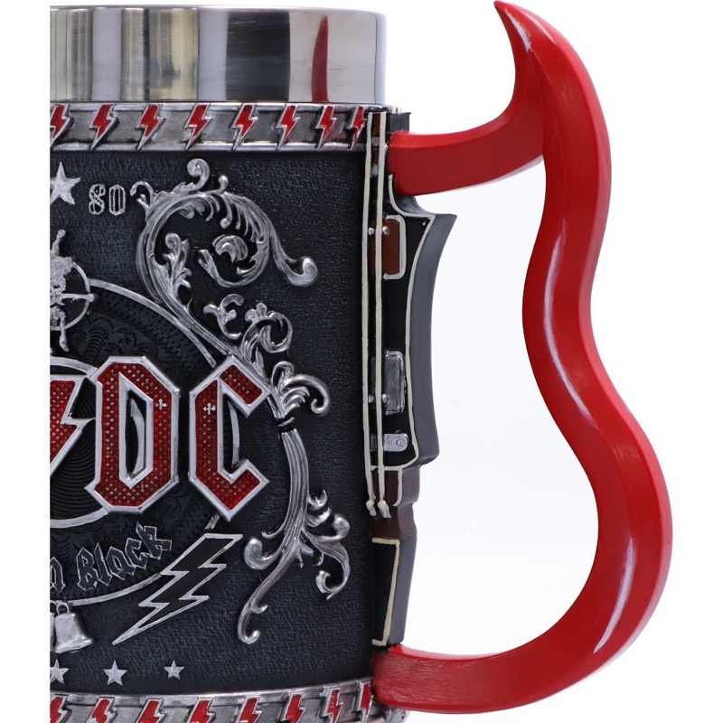 Acdc Choppe Back In Black 16Cm