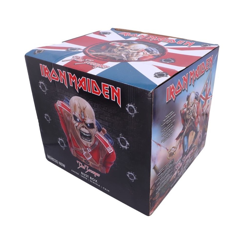 Iron Maiden Boite Secrete The Trooper Buste Boite 26,5Cm