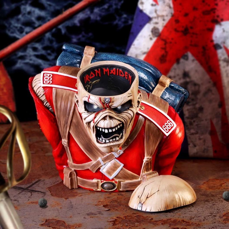 Iron Maiden Boite Secrete The Trooper Buste Boite 26,5Cm