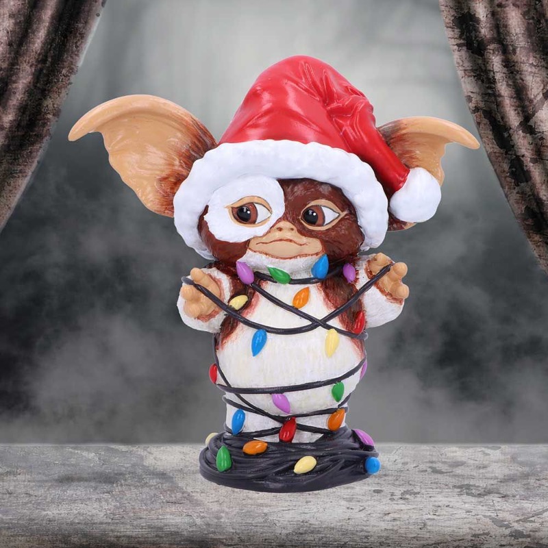 Gremlins Statue Gizmo In Fairy Lights 13Cm