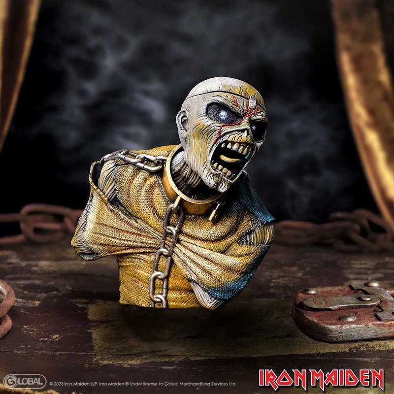 Iron Maiden Boite Secrete Piece Of Mind Buste 12Cm