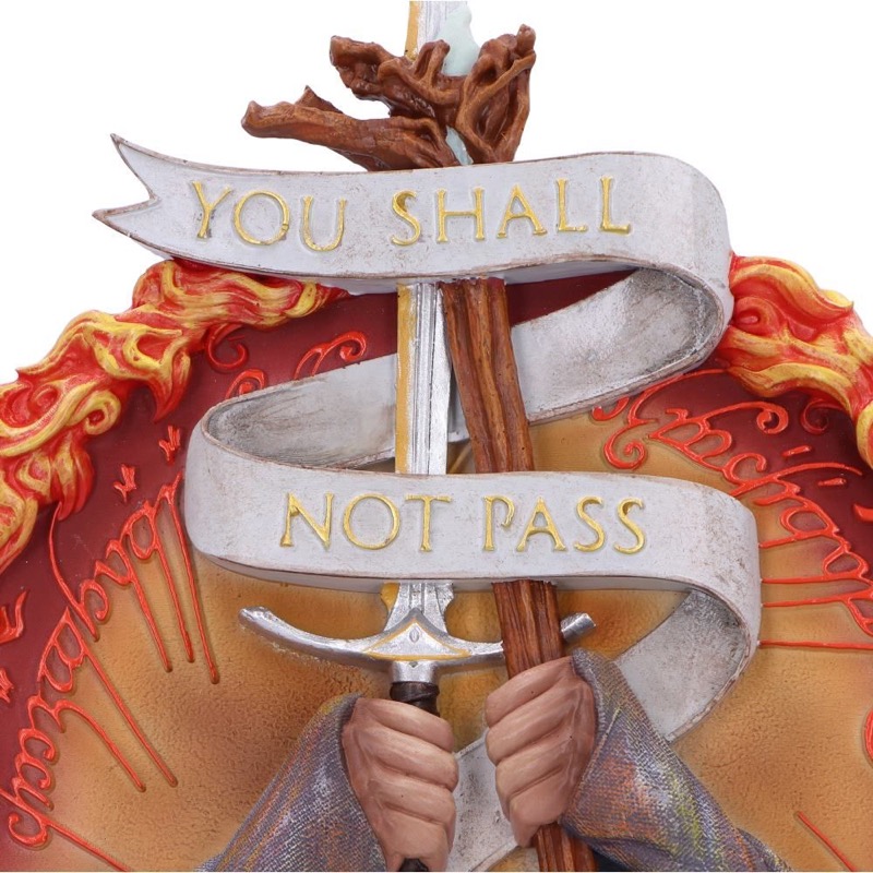 Lord Of The Rings Decoration Murale You Shall Not Pass 30,4Cm