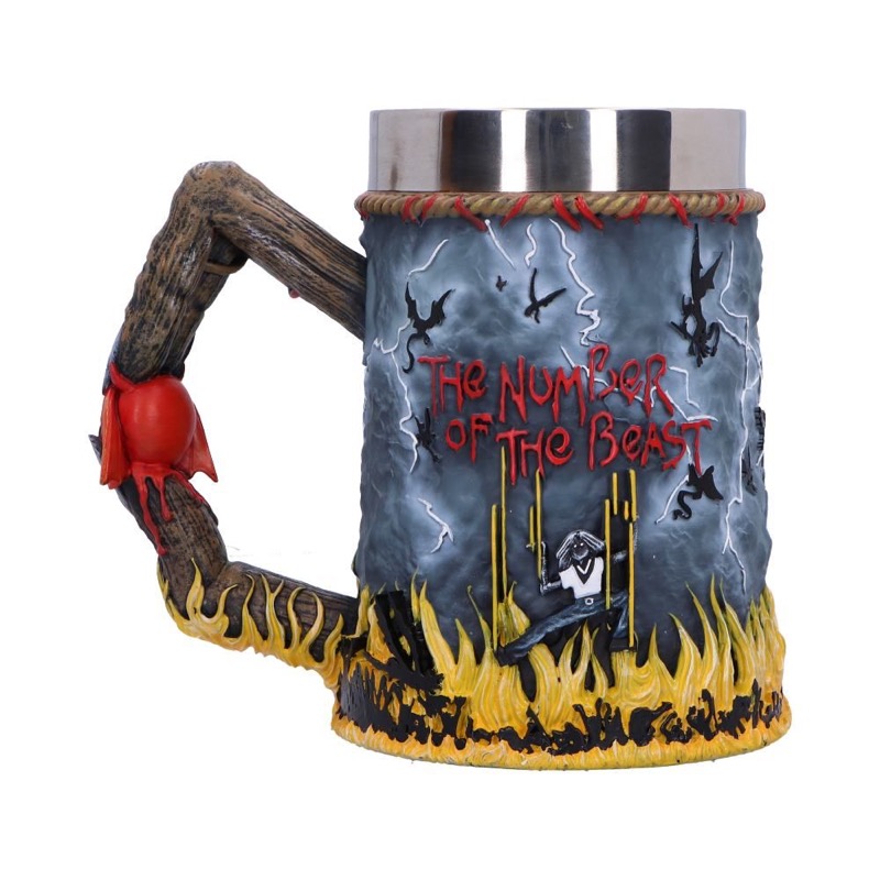 Iron Maiden Choppe The Number Of The Beast 16Cm