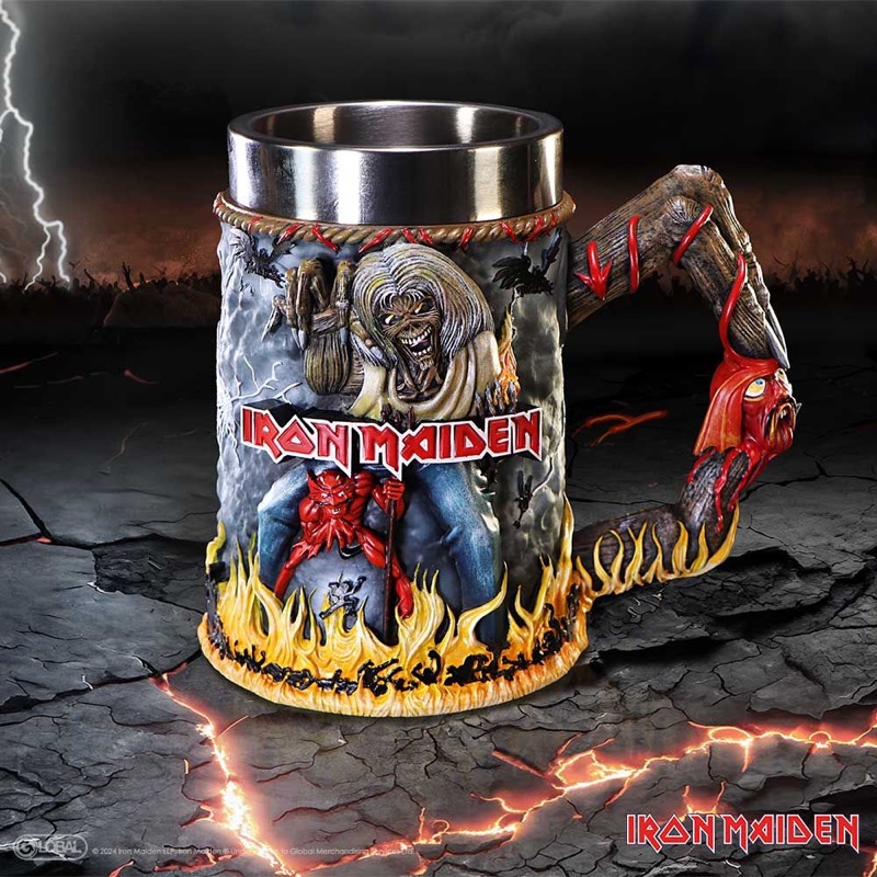 Iron Maiden Choppe The Number Of The Beast 16Cm