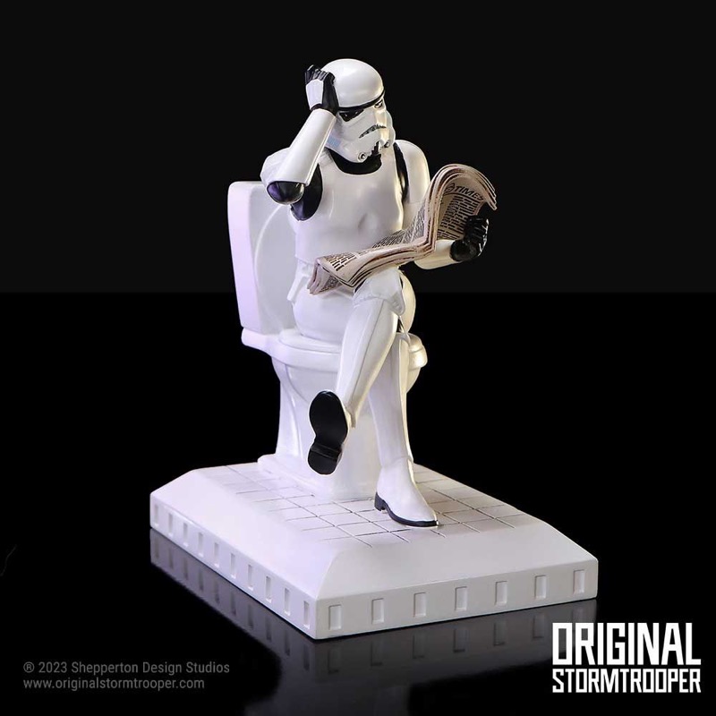 Stormtrooper Statue Pooper Trooper 14Cm