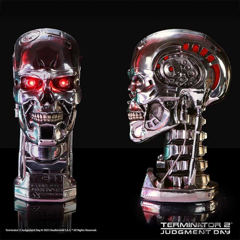 Terminator Statue T-800  Lumineuse 21Cm