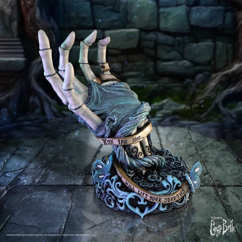 Corpse Bride Statue With This Hand Vow  17Cm