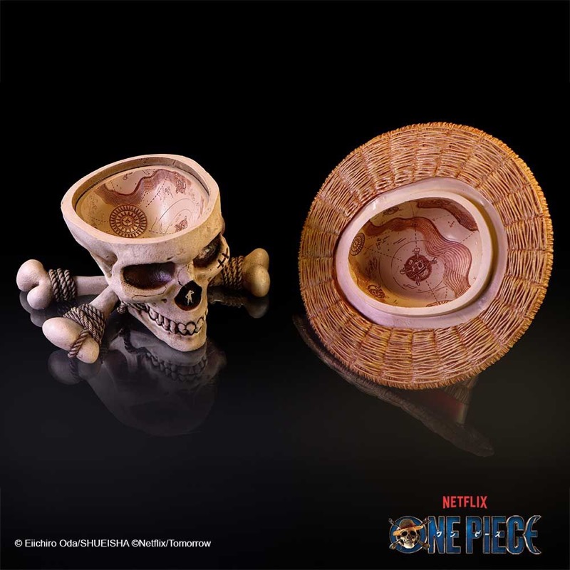 One Piece Boite Secrete Luffy Jolly Roger 19,5Cm