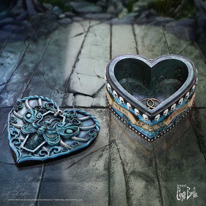 Corpse Bride Boite Secrete With This Ring Vow  9,5Cm