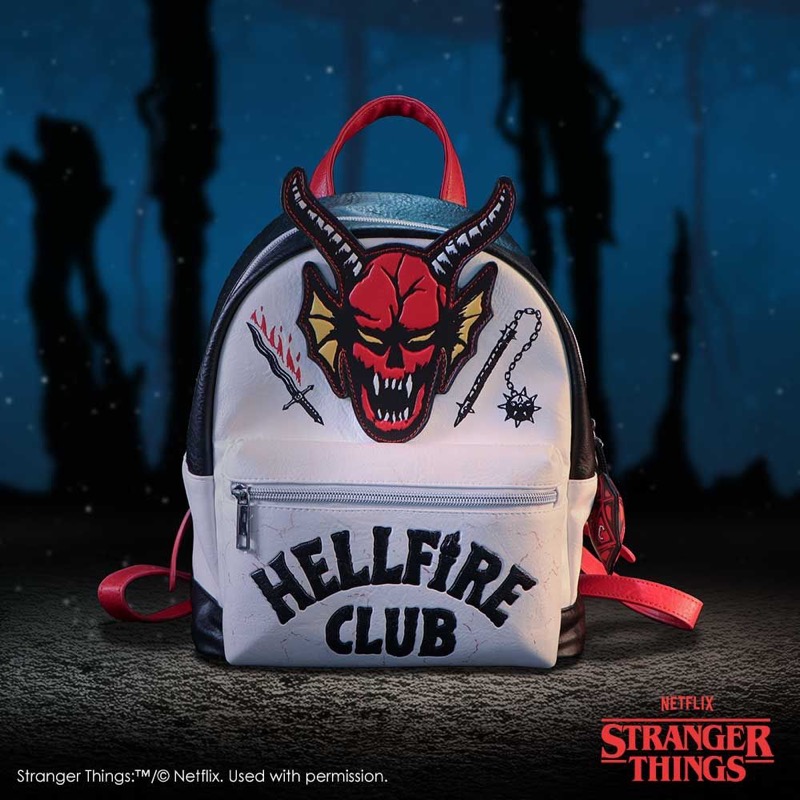 Stranger Things Sac A Dos 28Cm Hellfire Club 