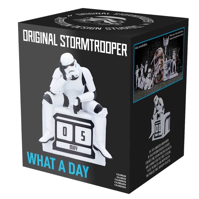 Stormtrooper Calendrier Perpetuel  What A Day 14Cm
