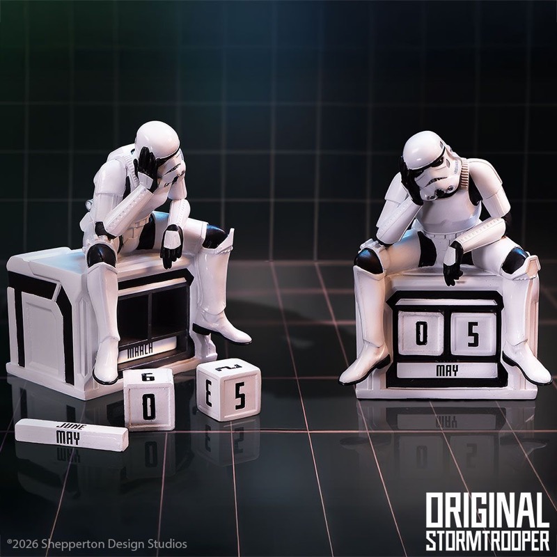 Stormtrooper Calendrier Perpetuel  What A Day 14Cm