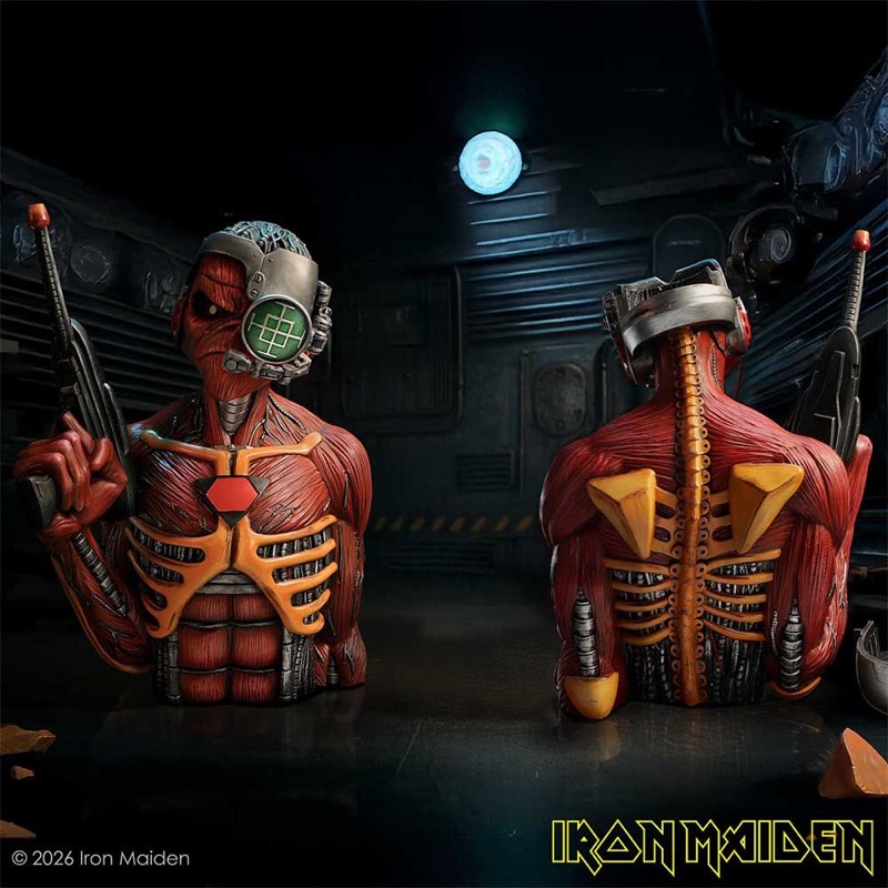 Iron Maiden Buste Somewhere In Time  29,8Cm