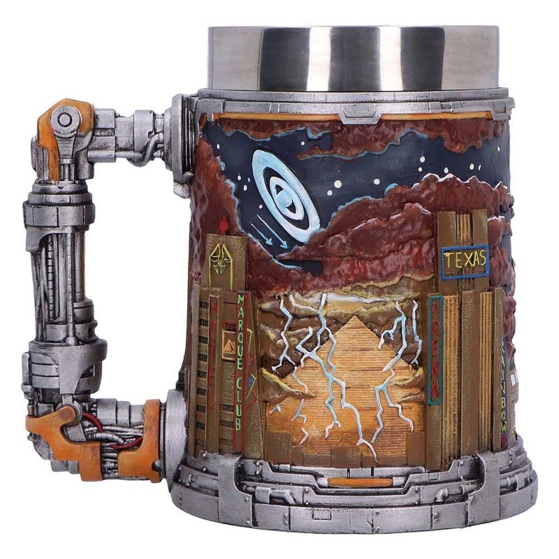 Iron Maiden Choppe Somewhere In Time  15,5Cm