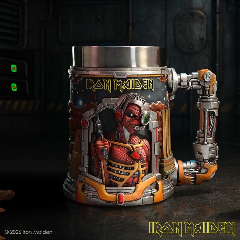 Iron Maiden Choppe Somewhere In Time  15,5Cm
