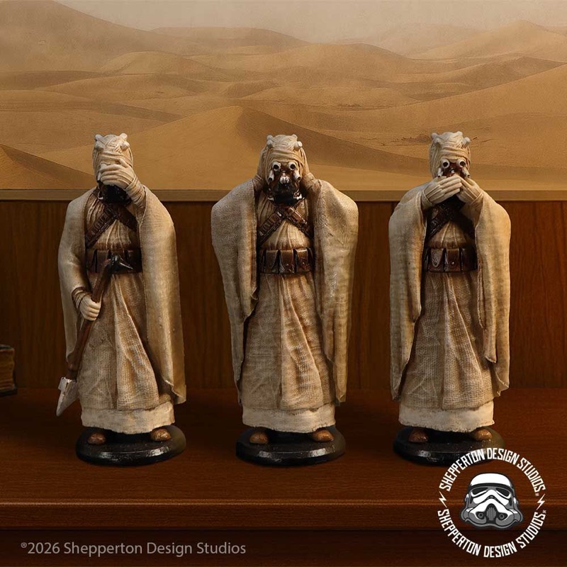 Star Wars Three Wise Tusken Raiders 14,3Cm