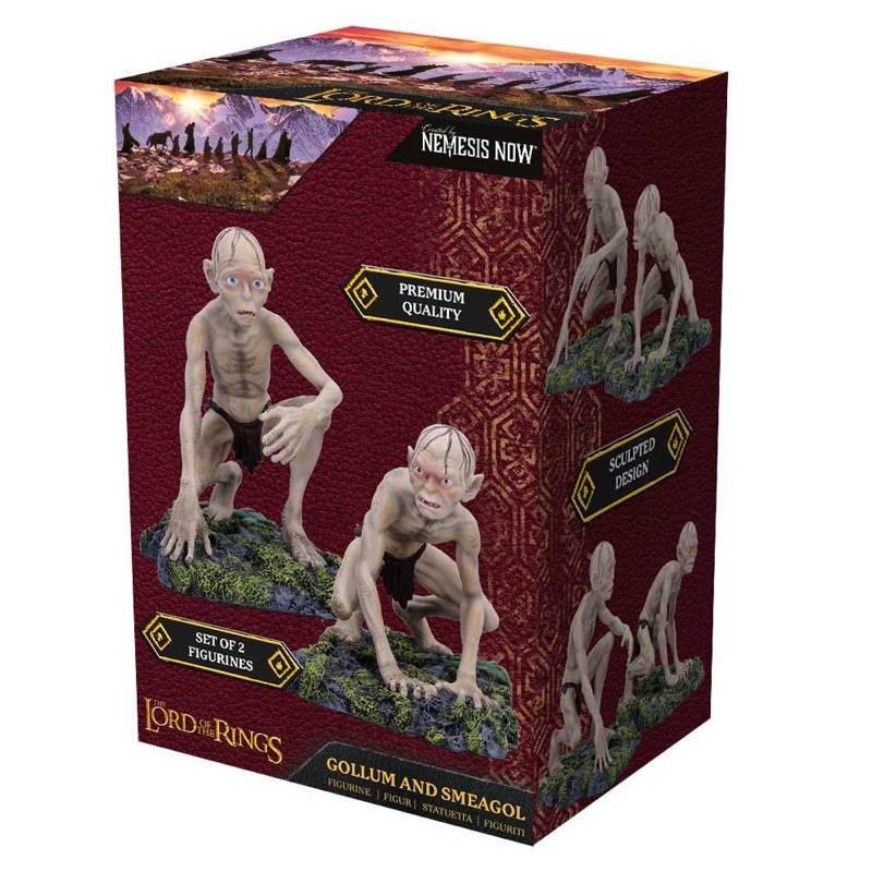 Lord Of The Rings Statue Gollum And Smeagol Pack De 2Pcs 13Cm