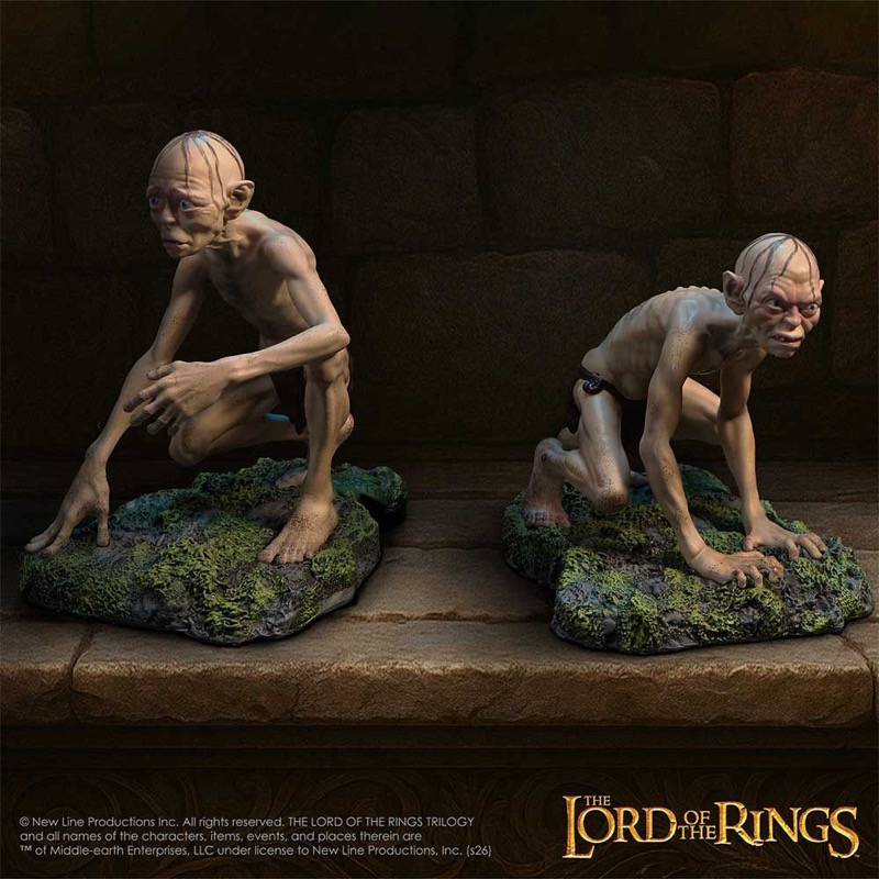 Lord Of The Rings Statue Gollum And Smeagol Pack De 2Pcs 13Cm