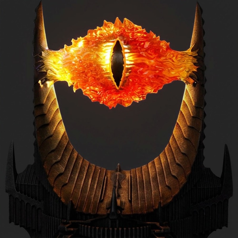Lord Of The Rings Lampe Eye Of Sauron 21,5Cm