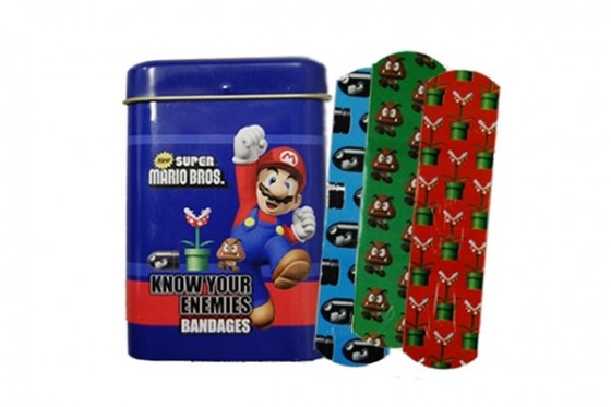 Nintendo Pansements Super Mario Bros Wii ennemi x12