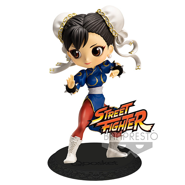 Street Fighter Q Posket Chun Li Bleue 14cm