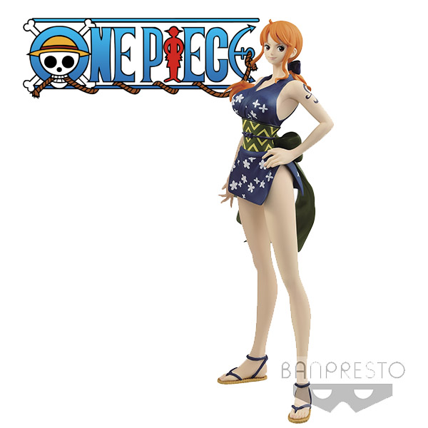 One Piece Glitter & Glamours Nami Wanokuni Style Ver B 25cm