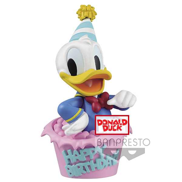 Disney Characters Fluffy Puffy Donald Duck Ver A 10cm