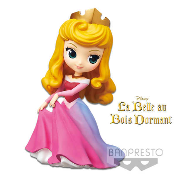 Disney Q Posket Petit Princess Aurore 7cm