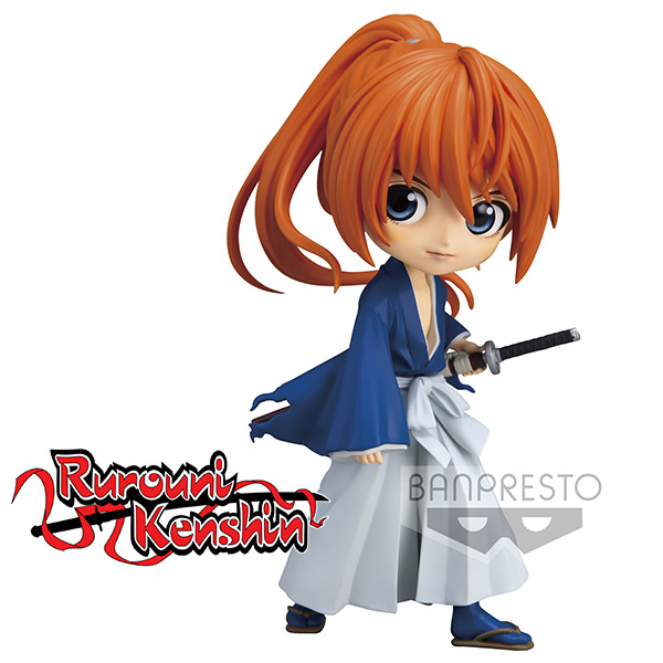 Ruroni Kenshin Q Posket Battosai Himura 14cm