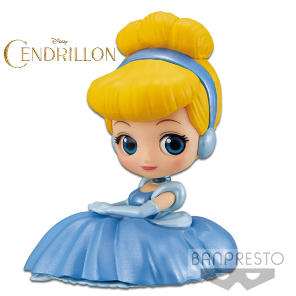 Disney Q Posket Petit Girls Festival Vol 2 Cinderella Cendrillon 7cm