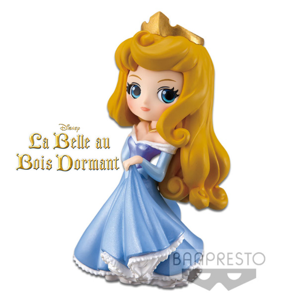 Disney Q Posket Petit Girls Festival Vol 2 Aurore Bleue 7cm