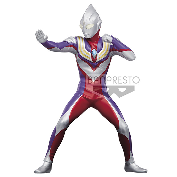 Ultraman Tiga Heros Brave Statue Figure Ultraman Tiga 18cm