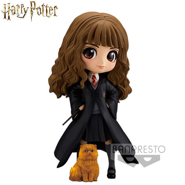 Harry Potter Q Posket Hermione With Crookshanks 14cm