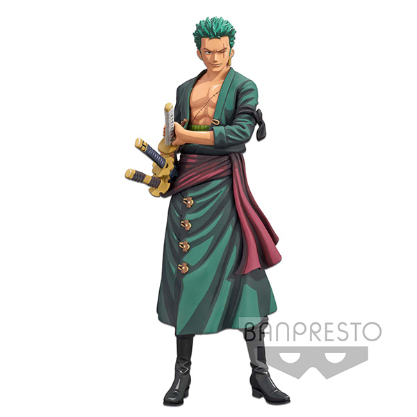 One Piece Grandista Roronoa Zoro Manga Dimensions 28cm
