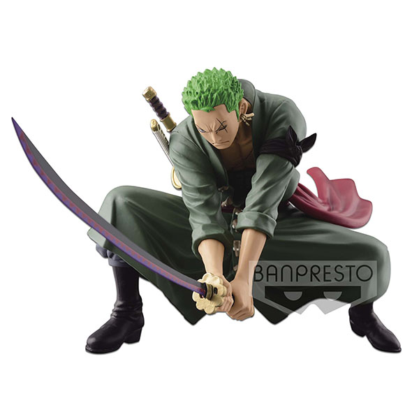 One Piece Scultures Big Banpresto Figure Colosseum 4 Vol 3 Roronoa Zoro 13cm - W96