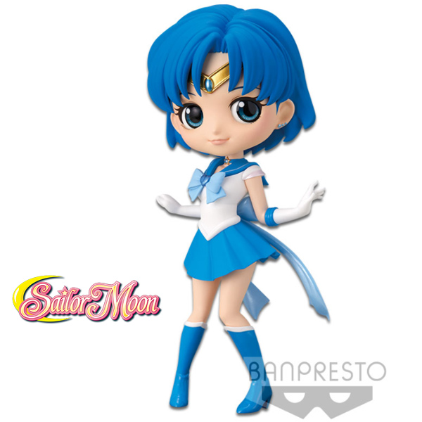 Sailor Moon Eternal Q Posket Super Sailor Mercury Ver A 14cm