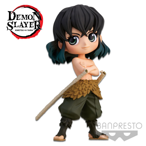 Demon Slayer Kimetsu No Yaiba Q Posket Inosuke Hashibira Ver B 14cm