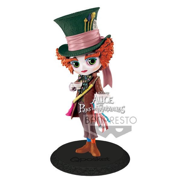 Disney Q Posket Mad Hatter Ver A 14cm