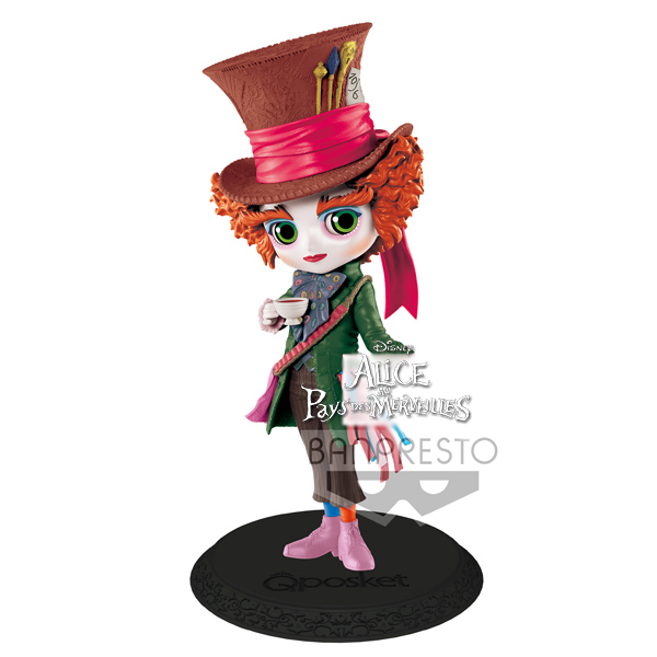 Disney Q Posket Mad Hatter Ver B 14cm