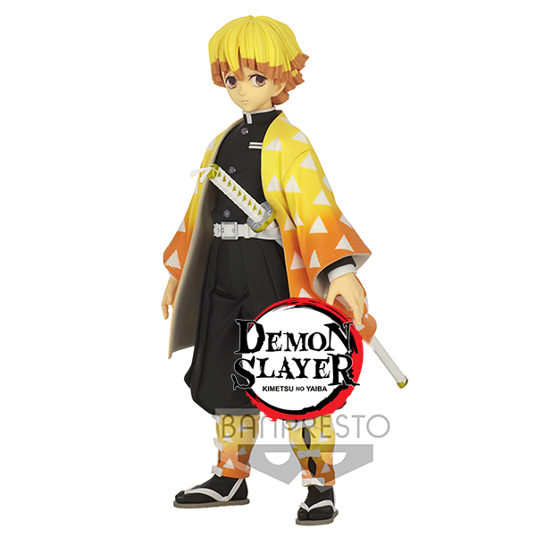 Demon Slayer Kimetsu No Yaiba Grandista Zenitsu Agatsuma 24cm - W96