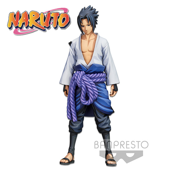 Naruto Shippuden Grandista Uchiha Sasuke Manga Dimensions 27cm