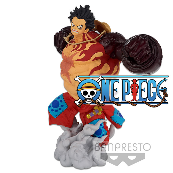 One Piece BWFC 3 Super Master Stars Piece Monkey D Luffy Gear 4 The Original