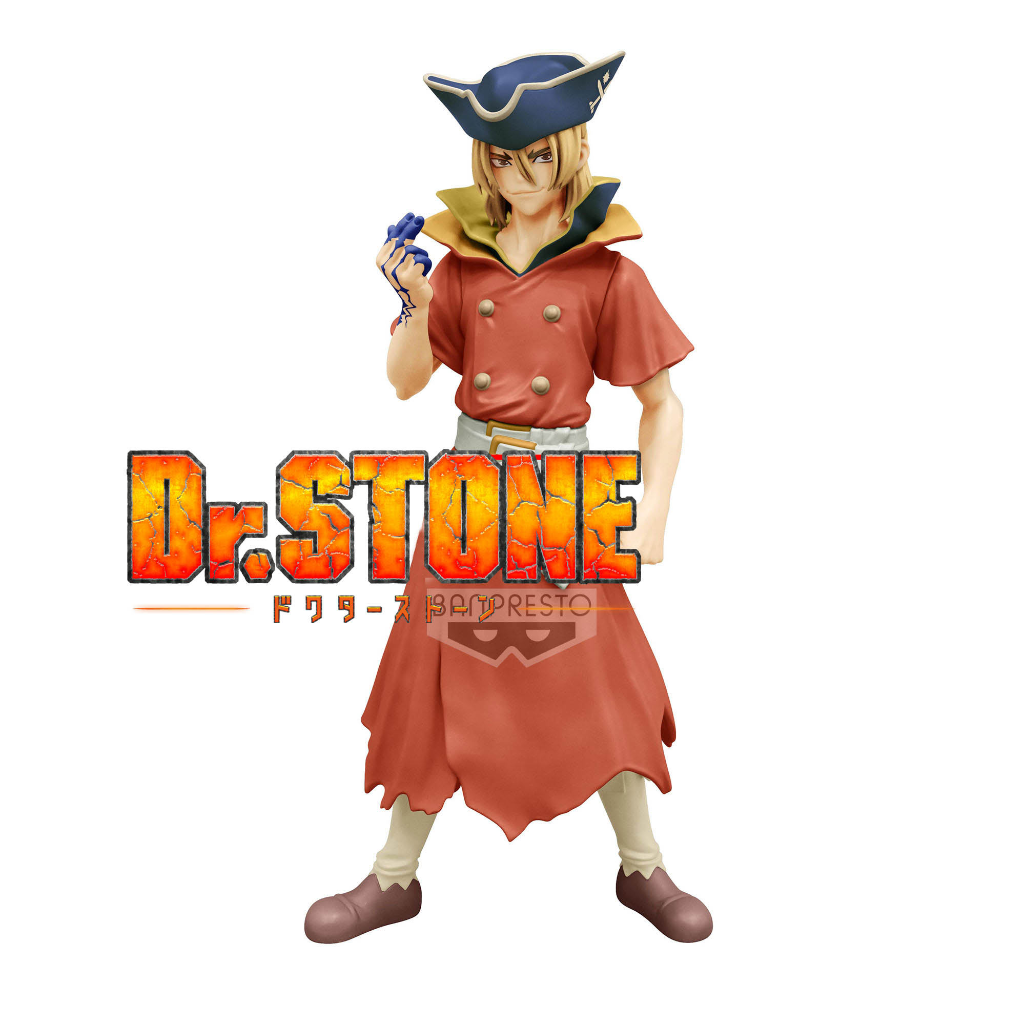 Dr Stone Figure Of Stone World Ryusui Nanami 18cm - W93 - BoB23