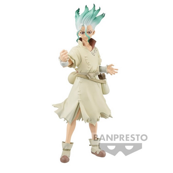 Dr Stone Figure Of Stone World Senku Ishigami 18cm - W93 - BoB23