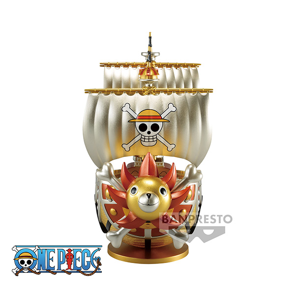 One Piece Mega Wcf Special Gold Color 19cm - W95